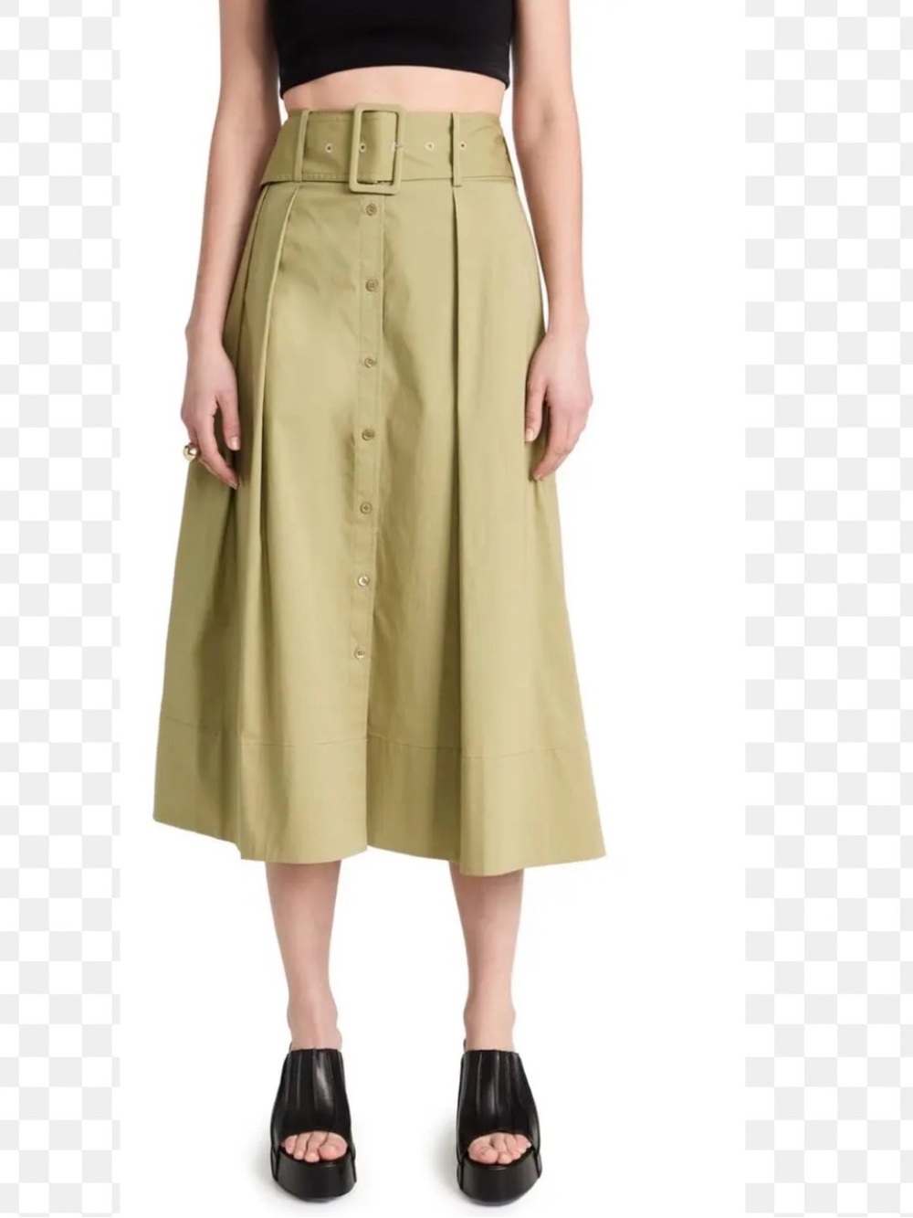 STAUD Kingsley Skirt